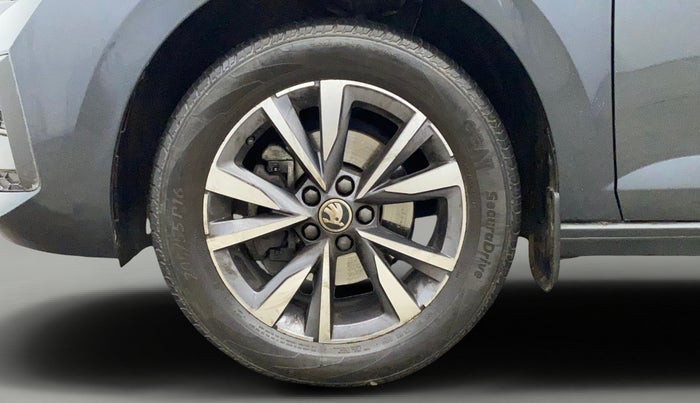 2023 Skoda SLAVIA STYLE 1.0L TSI AT, Petrol, Automatic, 48,589 km, Left Front Wheel