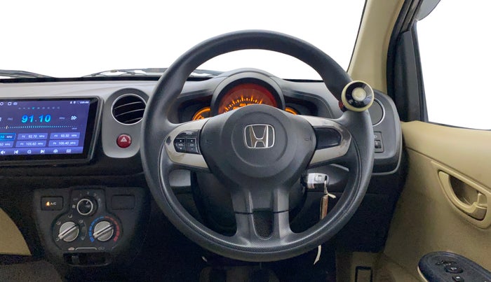 2014 Honda Amaze 1.2L I-VTEC S, Petrol, Manual, 65,958 km, Steering Wheel Close Up