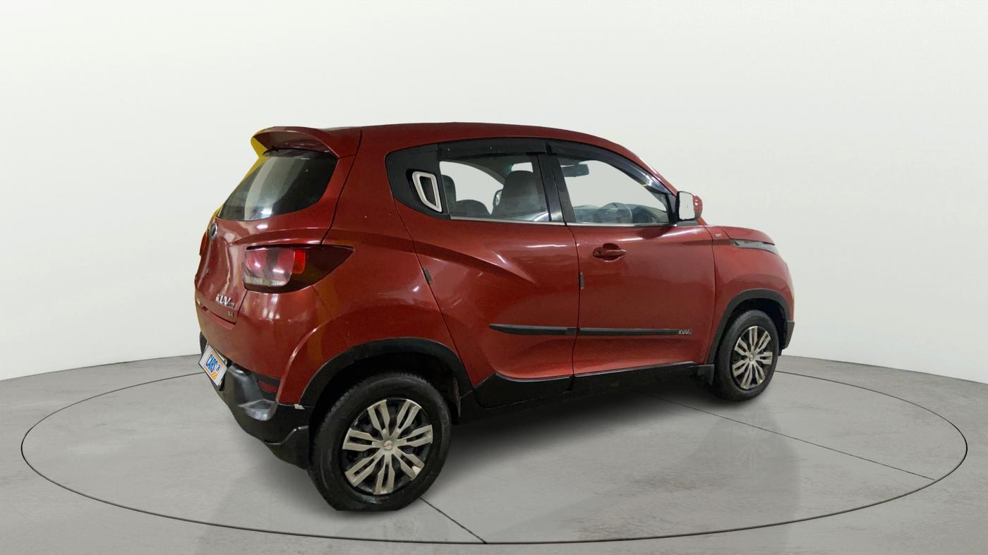 2016 Mahindra Kuv100 K4 6 STR, Petrol, Manual, 57,203 km, Right Back Diagonal