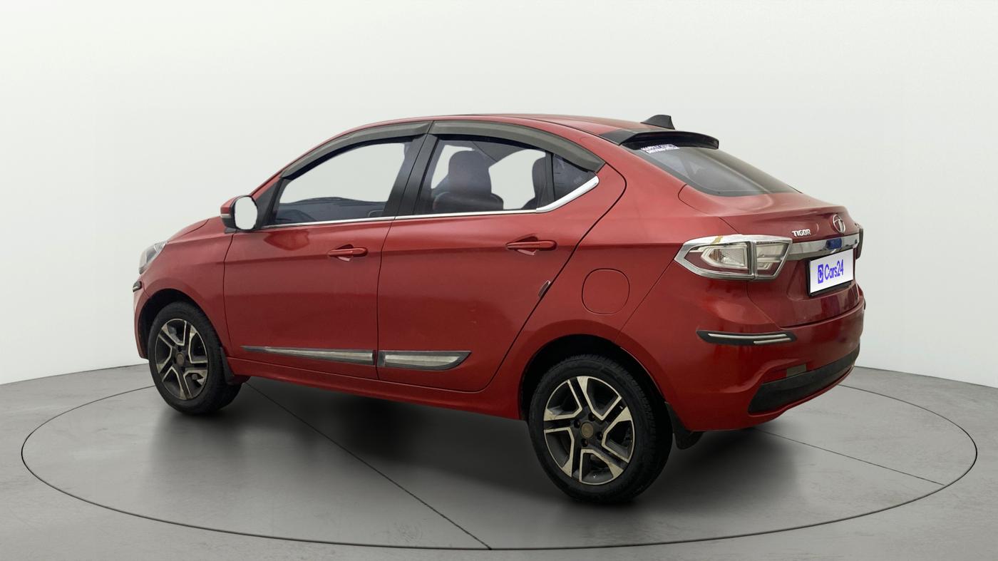 2019 Tata TIGOR XZ PLUS PETROL, Petrol, Manual, 1,26,891 km, Left Back Diagonal