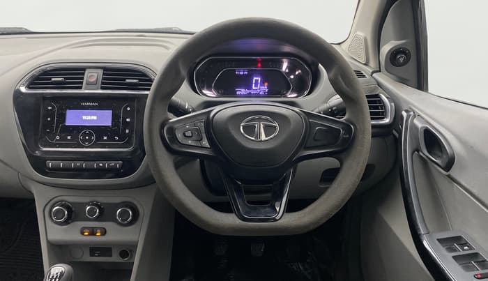 2021 Tata TIGOR XZ PETROL, Petrol, Manual, 1,22,399 km, Steering Wheel Close Up