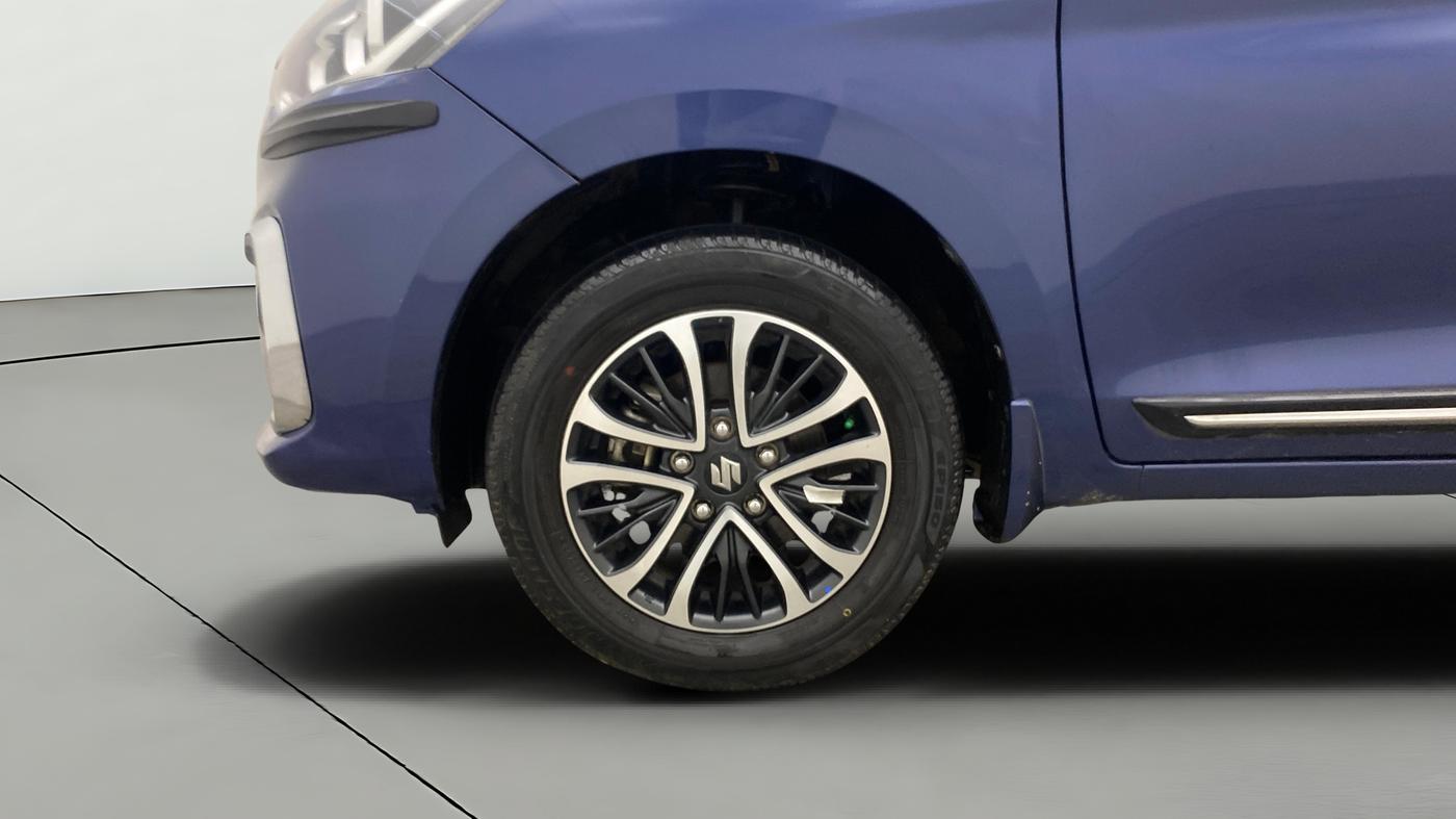 2023 Maruti Ertiga ZXI (O) CNG, CNG, Manual, 45,760 km, Left Front Wheel