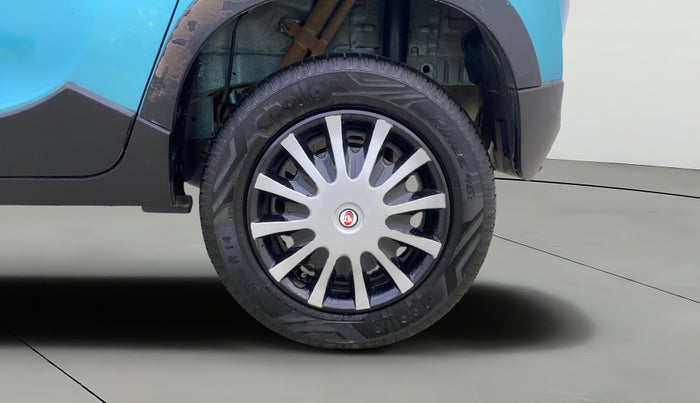 2016 Mahindra Kuv100 K6 5 STR, Petrol, Manual, 64,900 km, Left Rear Wheel