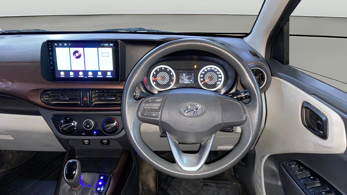 2022 Hyundai AURA S 1.2 AMT, Petrol, Automatic, 45,222 km, Steering Wheel Close Up
