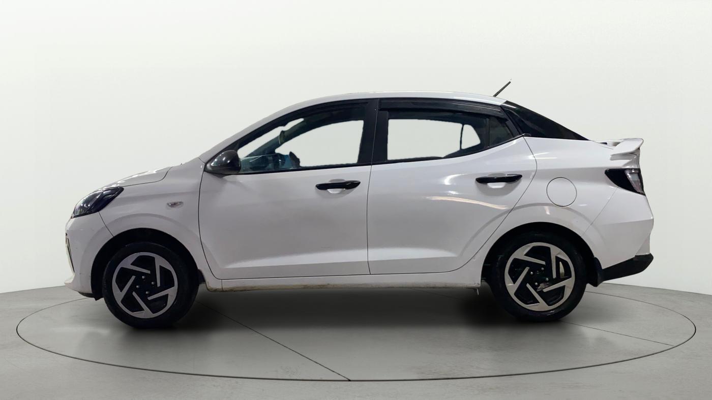 2025 Hyundai AURA S 1.2, CNG, Manual, 23,514 km, Left Side