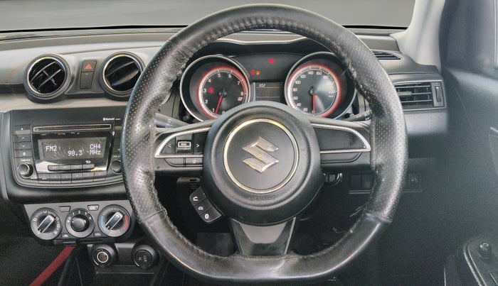 2018 Maruti Swift VXI, Petrol, Manual, 39,076 km, Steering Wheel Close Up