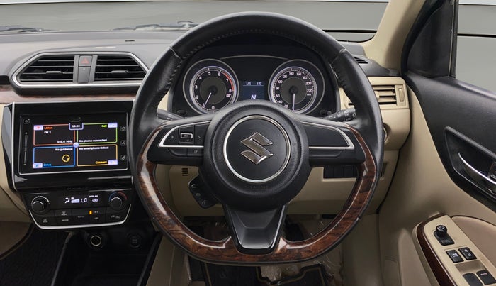 2019 Maruti Dzire ZXI PLUS AMT, Petrol, Automatic, 28,196 km, Steering Wheel Close Up