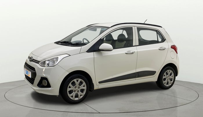 2014 Hyundai Grand i10 SPORTZ 1.2 KAPPA VTVT, Petrol, Manual, 24,632 km, Left Front Diagonal