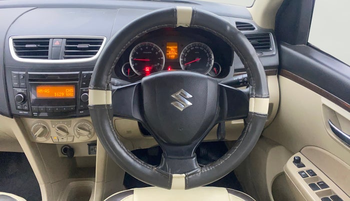 2015 Maruti Swift Dzire VXI, Petrol, Manual, 63,718 km, Steering Wheel Close Up