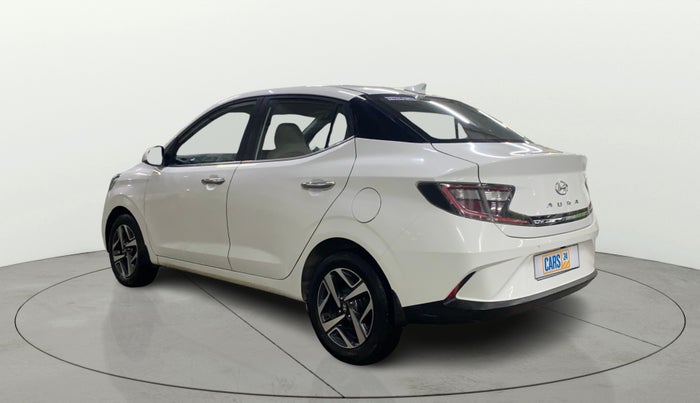 2020 Hyundai AURA SX PLUS 1.2 AMT, Petrol, Automatic, 52,764 km, Left Back Diagonal