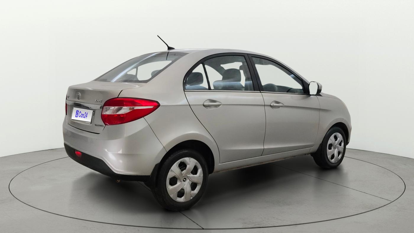 2015 Tata Zest XMS PETROL, Petrol, Manual, 35,281 km, Right Back Diagonal
