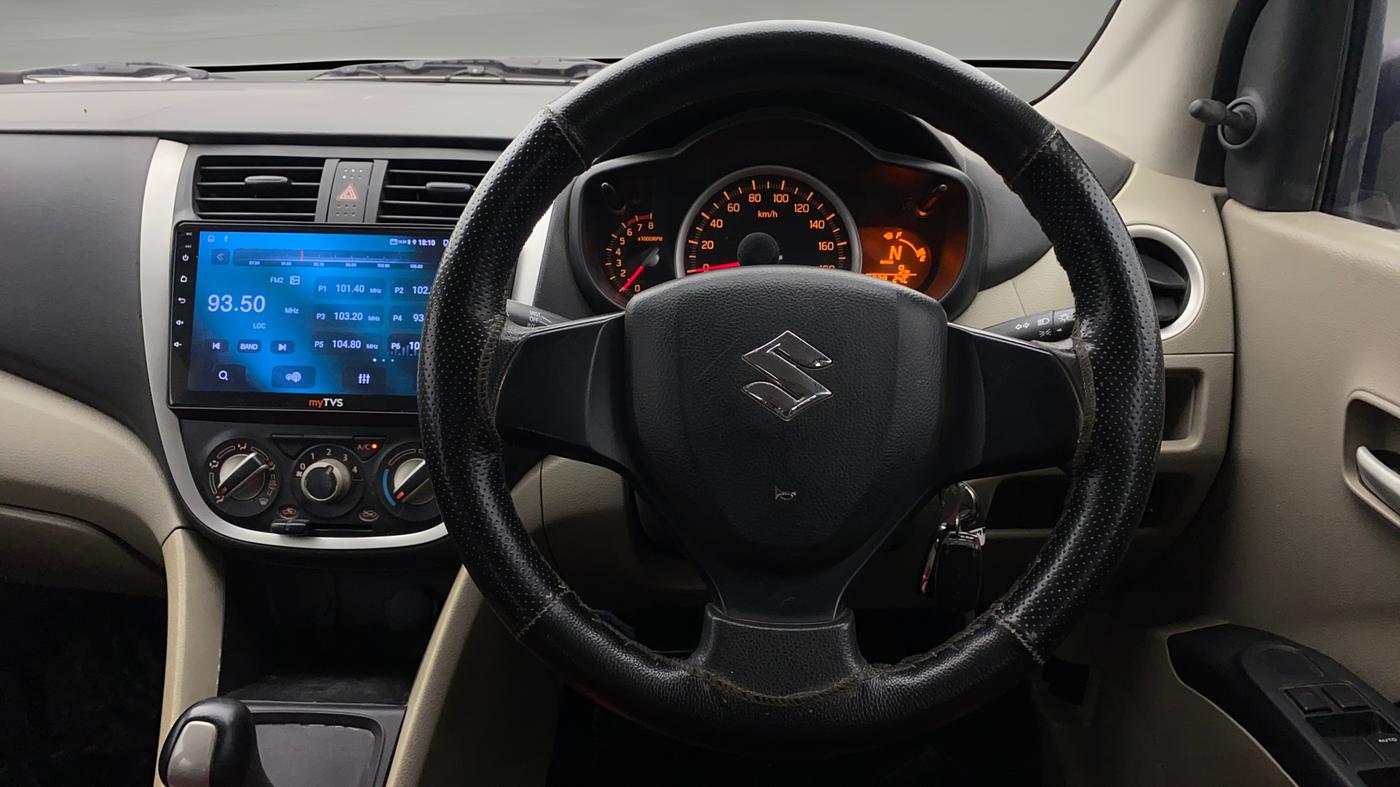 2014 Maruti Celerio VXI AMT, Petrol, Automatic, 61,845 km, Steering Wheel Close Up