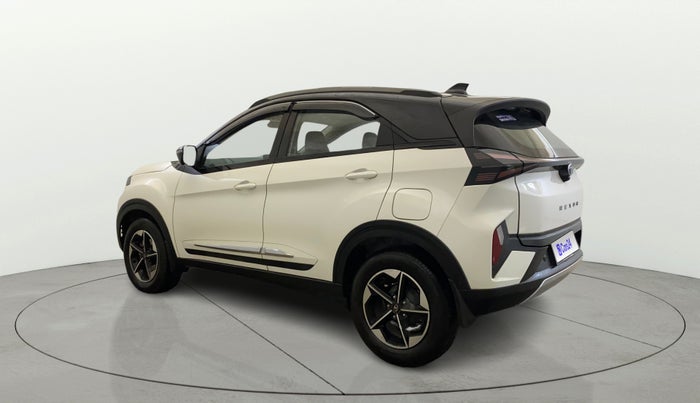 2025 Tata NEXON FEARLESS + SUNROOF DCA DUAL TONE 1.2 PETROL, CNG, Automatic, 9,111 km, Left Back Diagonal