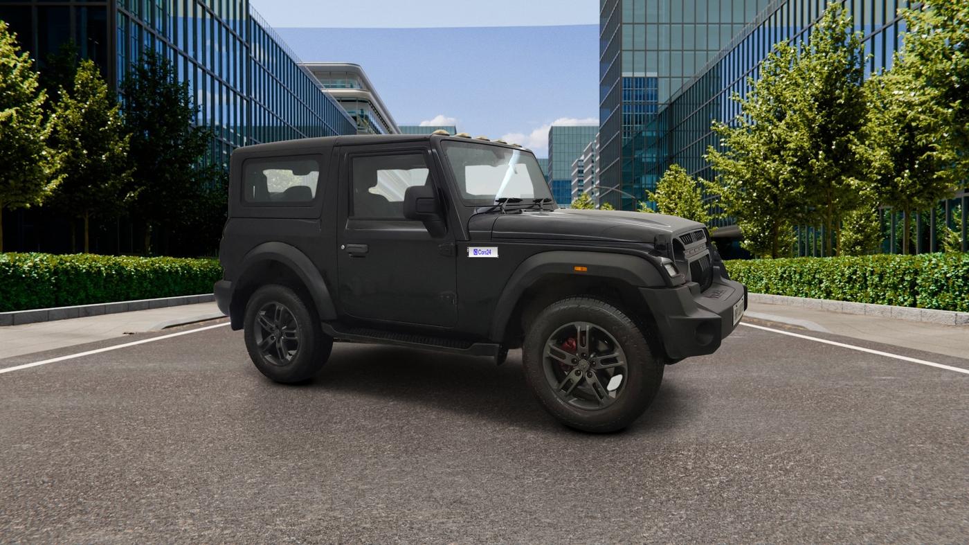 2023 Mahindra Thar LX P 2WD AT HT, Petrol, Automatic, 7,686 km, Right Front Diagonal