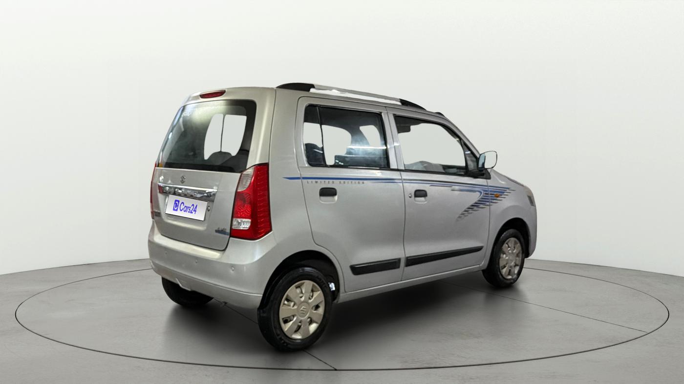 2014 Maruti Wagon R 1.0 LXI CNG, CNG, Manual, 58,922 km, Right Back Diagonal