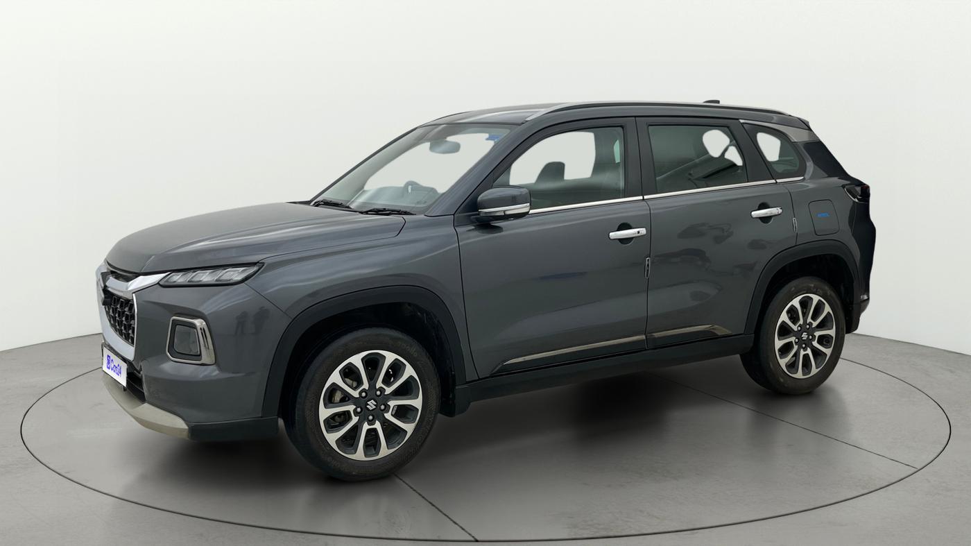 2023 Maruti Grand Vitara ZETA SMART HYBRID, Petrol, Manual, 38,096 km, Left Front Diagonal