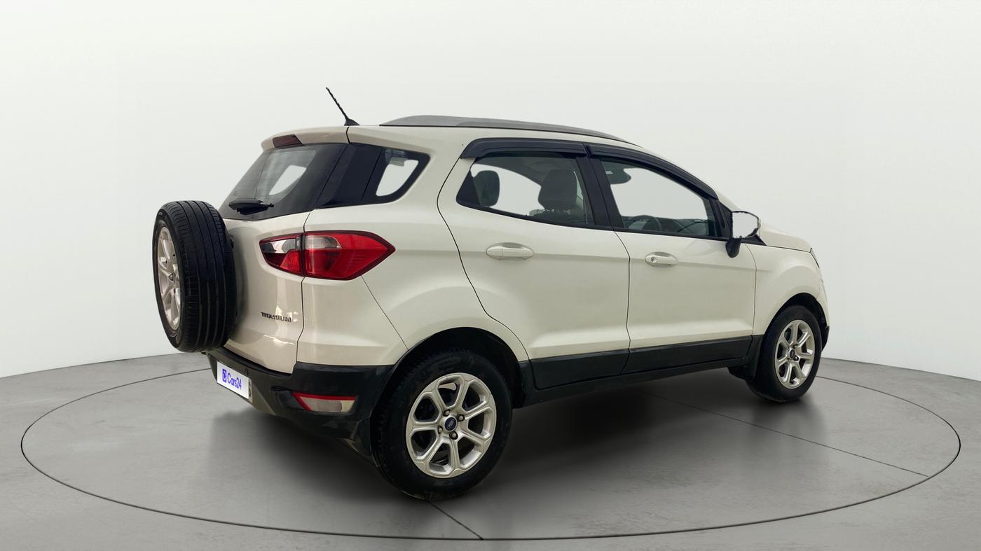 2018 Ford Ecosport TITANIUM + 1.5L PETROL AT, Petrol, Automatic, 87,325 km, Right Back Diagonal