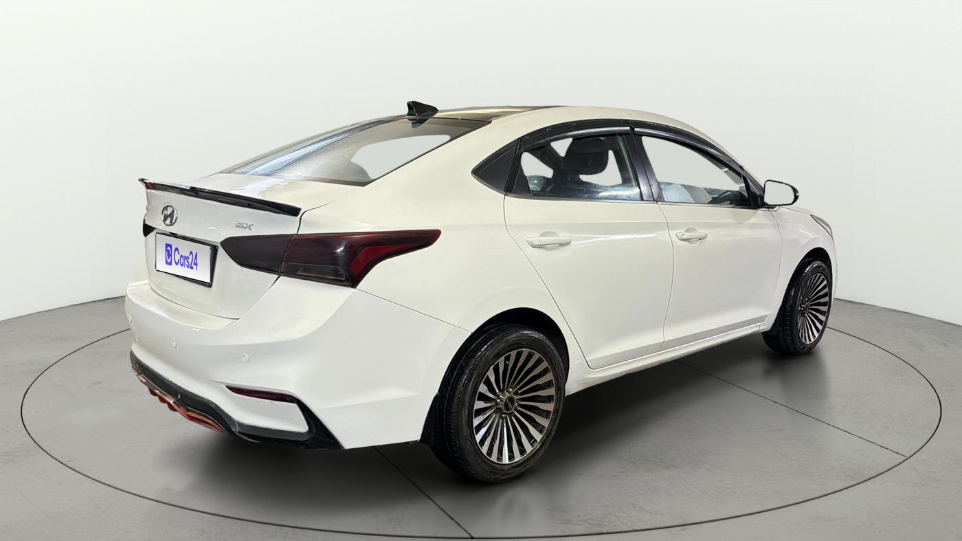 2019 Hyundai Verna 1.4 EX PETROL, Petrol, Manual, 60,690 km, Right Back Diagonal