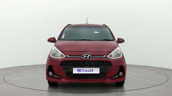 2017 Hyundai Grand i10 SPORTZ AT 1.2 KAPPA VTVT, Petrol, Automatic, 1,18,617 km, Front