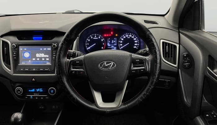 2017 Hyundai Creta SX PLUS 1.6 PETROL, Petrol, Manual, 60,821 km, Steering Wheel Close Up