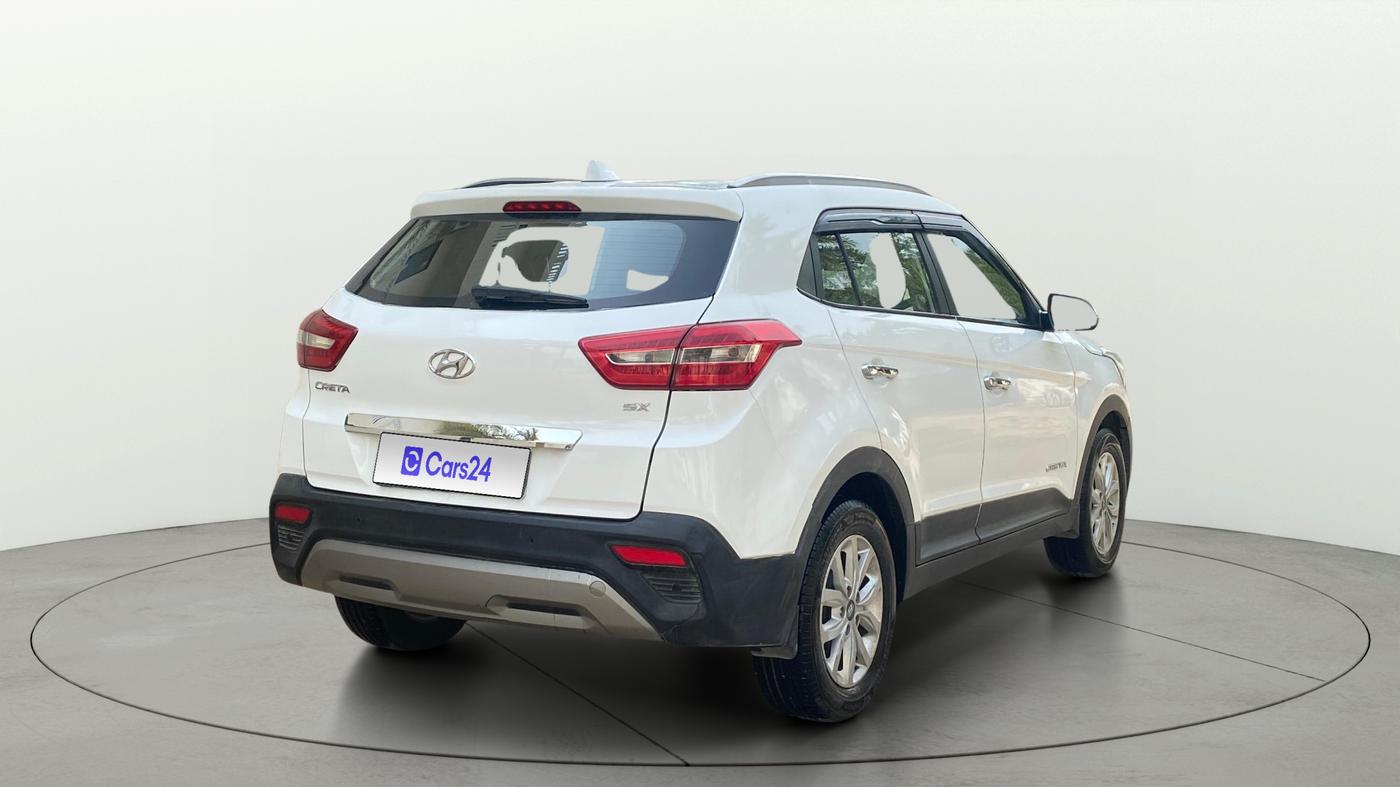2020 Hyundai Creta SX 1.6 PETROL, CNG, Manual, 82,600 km, Right Back Diagonal