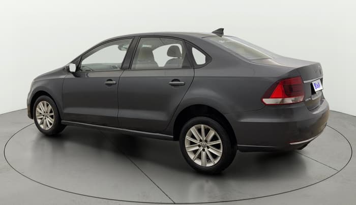 2017 Volkswagen Vento HIGHLINE PETROL AT, Petrol, Automatic, 1,19,776 km, Left Back Diagonal
