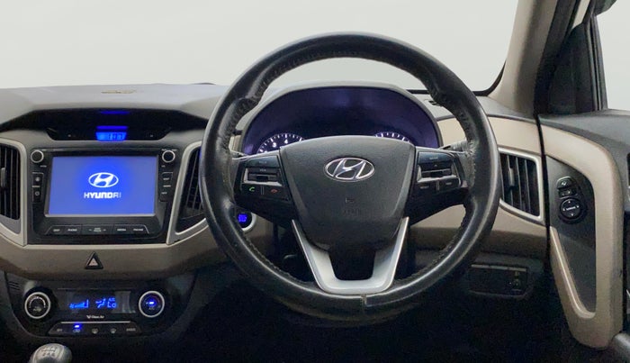 2017 Hyundai Creta SX PLUS 1.6 PETROL, Petrol, Manual, 99,808 km, Steering Wheel Close Up