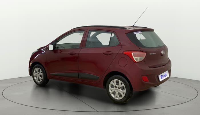 2015 Hyundai Grand i10 SPORTZ 1.2 KAPPA VTVT, Petrol, Manual, 74,104 km, Left Back Diagonal