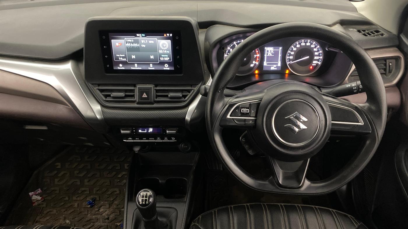 2023 Maruti FRONX DELTA CNG 1.2 MT, CNG, Manual, 51,166 km, Steering Wheel Close Up