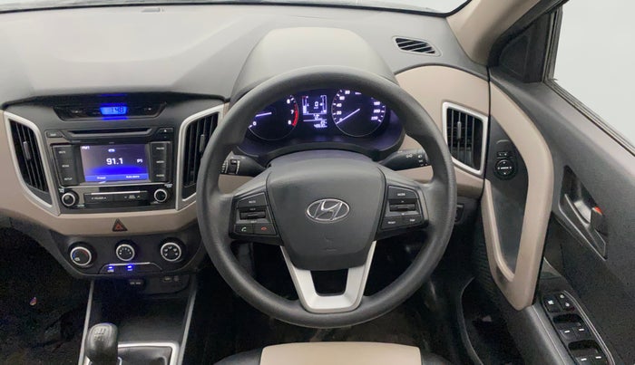 2017 Hyundai Creta E PLUS 1.6 PETROL, Petrol, Manual, 48,612 km, Steering Wheel Close Up