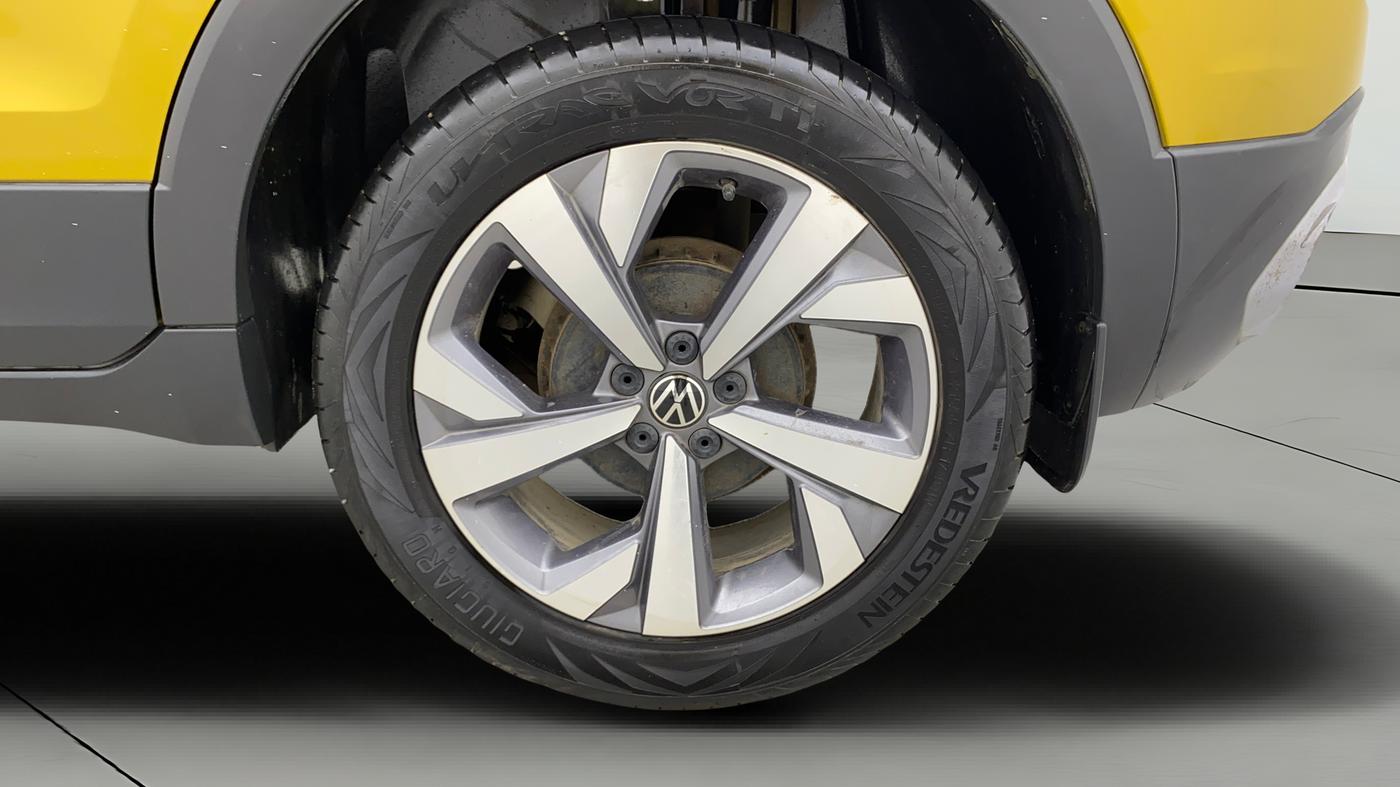2023 Volkswagen TAIGUN TOPLINE 1.0 TSI AT, Petrol, Automatic, 34,848 km, Left Rear Wheel