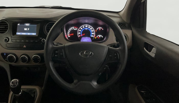 2017 Hyundai Grand i10 SPORTZ (O) 1.2 KAPPA VTVT, Petrol, Manual, 43,532 km, Steering Wheel Close Up
