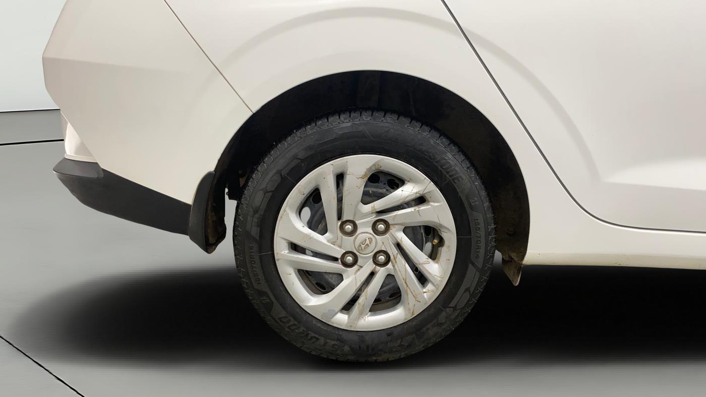 2022 Hyundai AURA S 1.2 CNG, CNG, Manual, 64,059 km, Right Rear Wheel