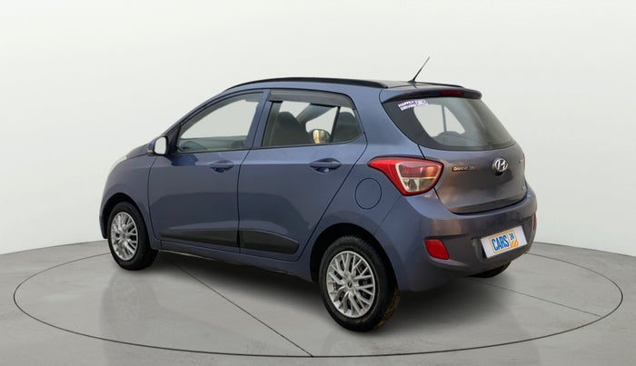 2015 Hyundai Grand i10 SPORTZ 1.2 KAPPA VTVT, Petrol, Manual, 77,879 km, Left Back Diagonal
