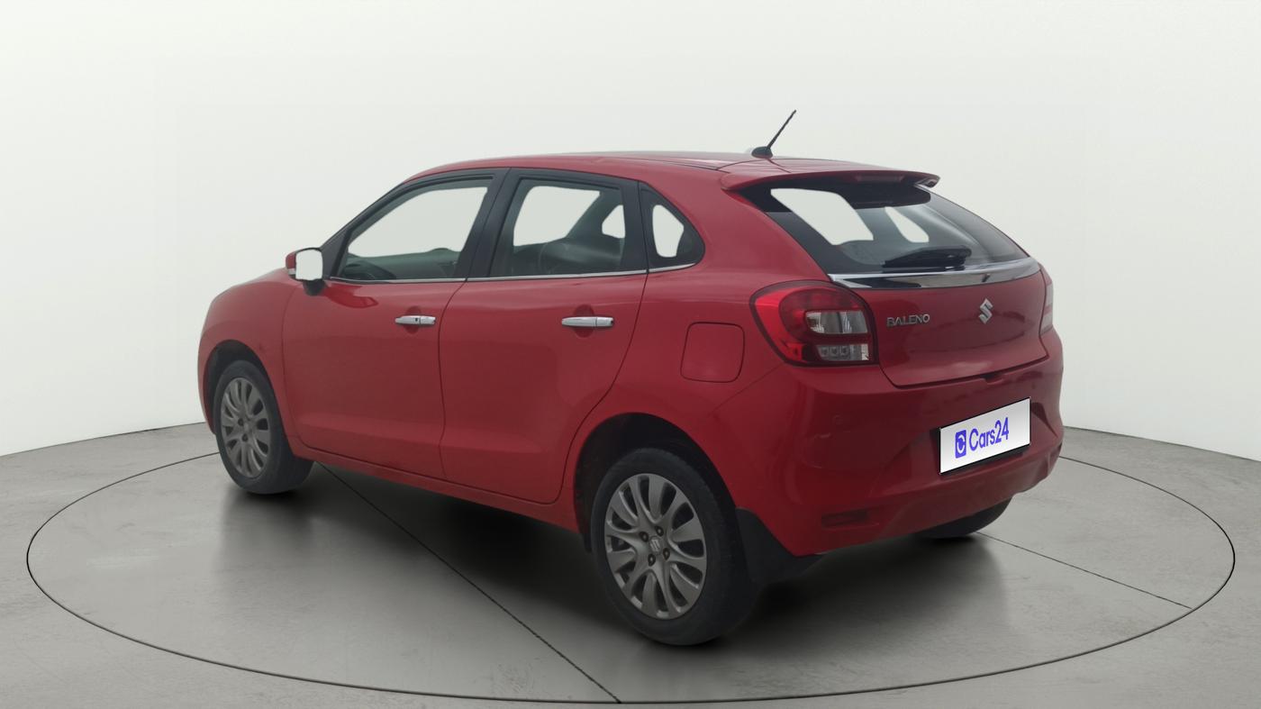 2018 Maruti Baleno ALPHA CVT PETROL 1.2, Petrol, Automatic, 35,379 km, Left Back Diagonal