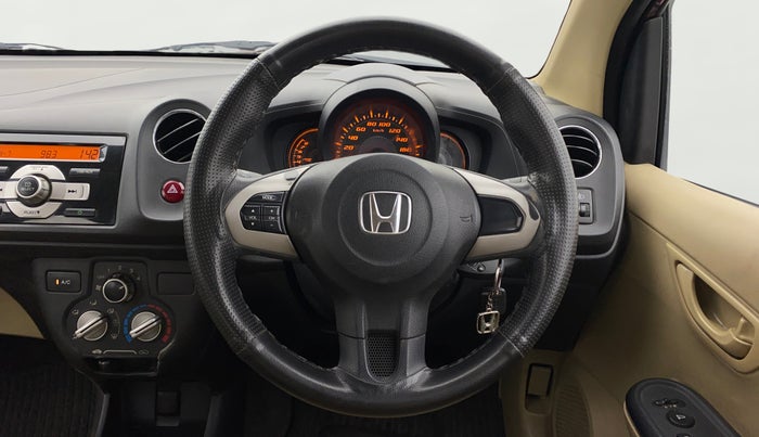 2014 Honda Amaze 1.2L I-VTEC S, Petrol, Manual, 72,029 km, Steering Wheel Close Up