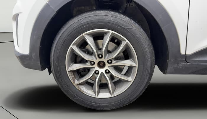 2017 Hyundai Creta E PLUS 1.6 PETROL, Petrol, Manual, 61,660 km, Left Front Wheel