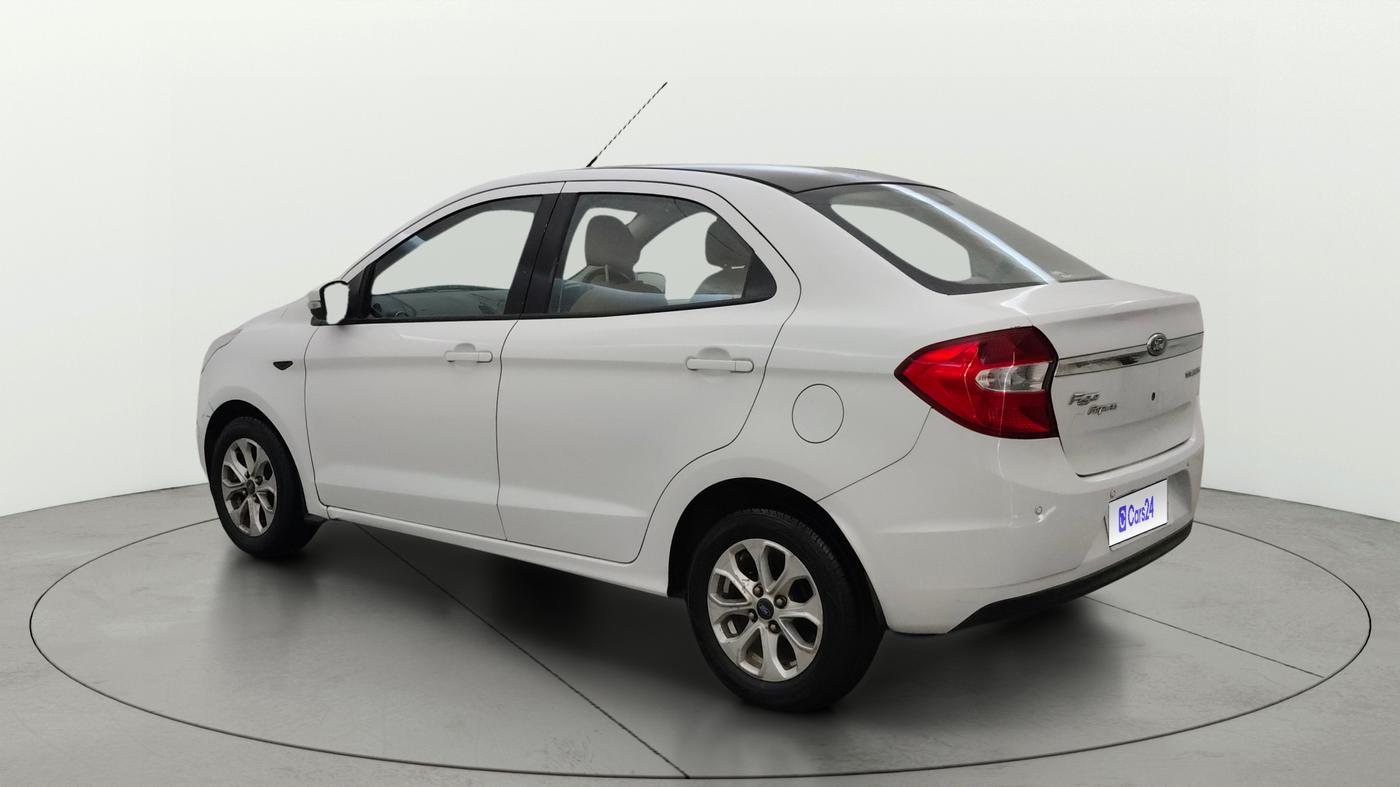 2017 Ford Figo Aspire TITANIUM 1.5 PETROL AT, Petrol, Automatic, 60,789 km, Left Back Diagonal