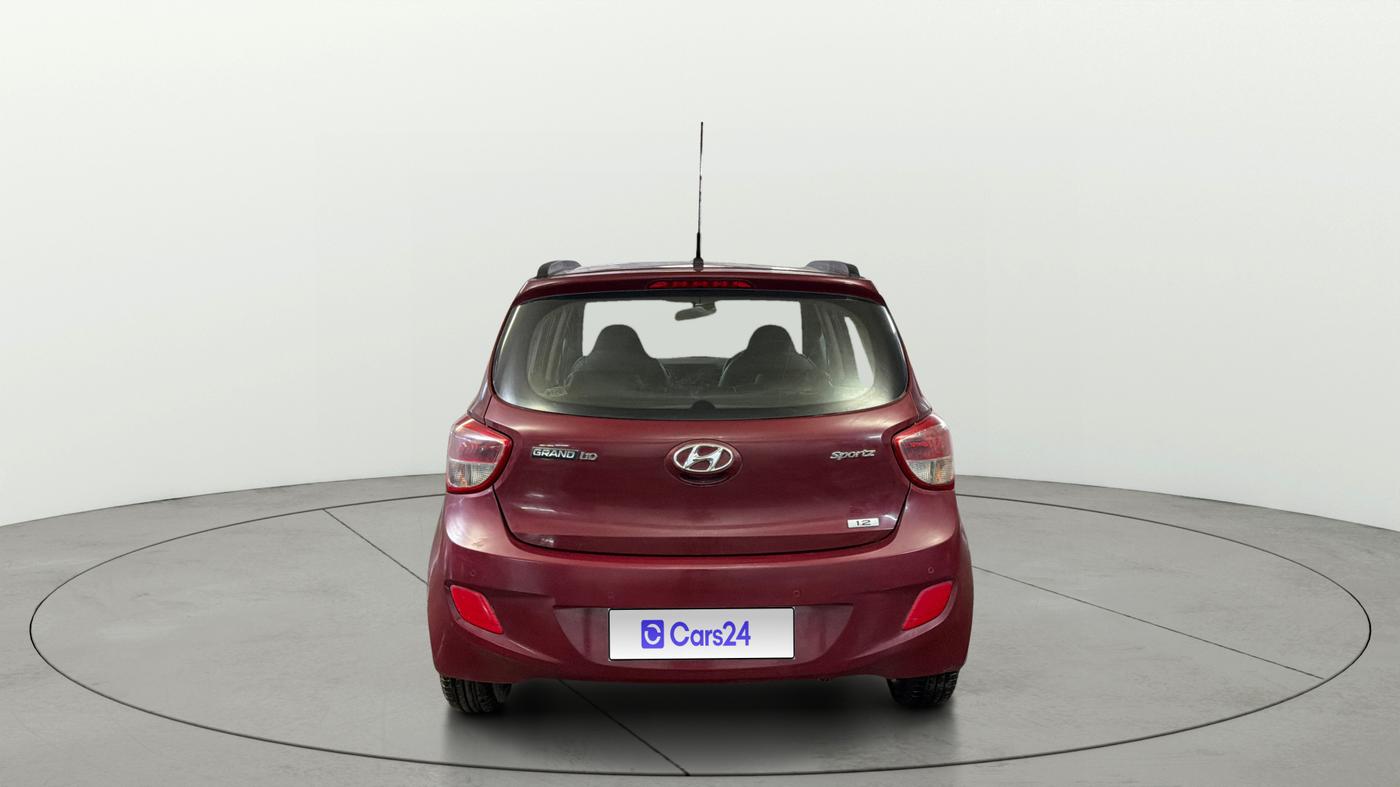 2016 Hyundai Grand i10 SPORTZ 1.2 KAPPA VTVT, Petrol, Manual, 25,434 km, Back/Rear