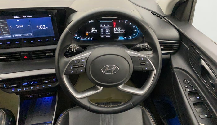 2021 Hyundai NEW I20 Asta 1.0 GDI Turbo IMT, Petrol, Manual, 71,679 km, Steering Wheel Close Up