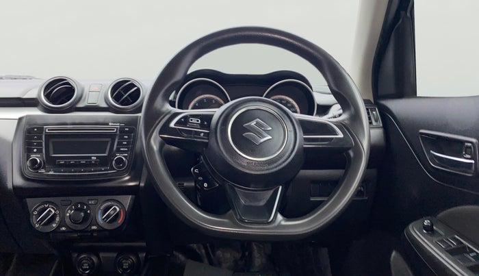 2019 Maruti Swift VXI AMT, Petrol, Automatic, 1,30,885 km, Steering Wheel Close Up