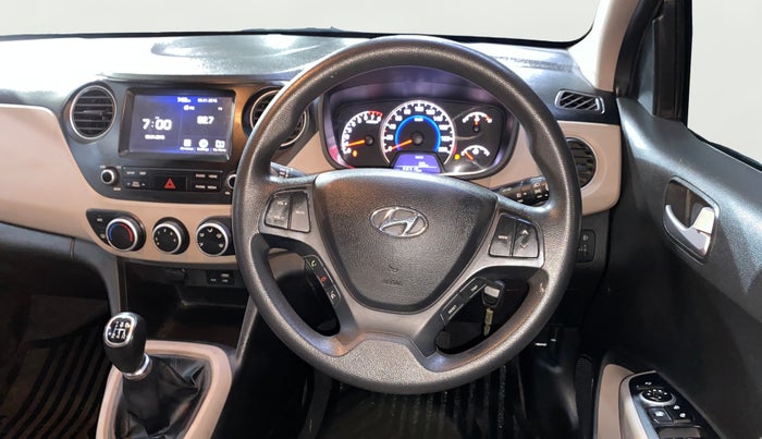 2019 Hyundai Grand i10 SPORTZ 1.2 KAPPA VTVT, Petrol, Manual, 68,297 km, Steering Wheel Close Up