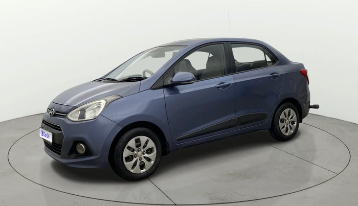 2015 Hyundai Xcent S 1.2, Petrol, Manual, 1,00,412 km, Left Front Diagonal