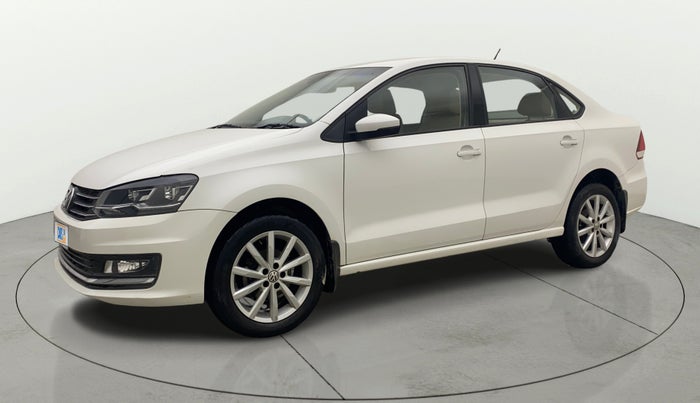 2017 Volkswagen Vento HIGHLINE PETROL AT, Petrol, Automatic, 76,300 km, Left Front Diagonal