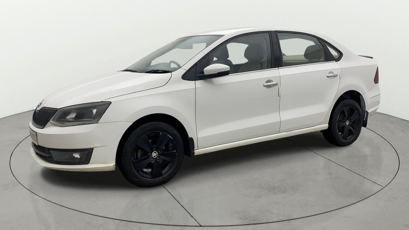 2020 Skoda Rapid AMBITION AT TSI, Petrol, Automatic, 1,16,716 km, Left Front Diagonal