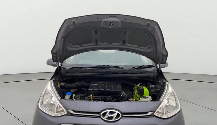 2017 Hyundai Grand i10 SPORTZ (O) 1.2 KAPPA VTVT, Petrol, Manual, 35,960 km, Open Bonet