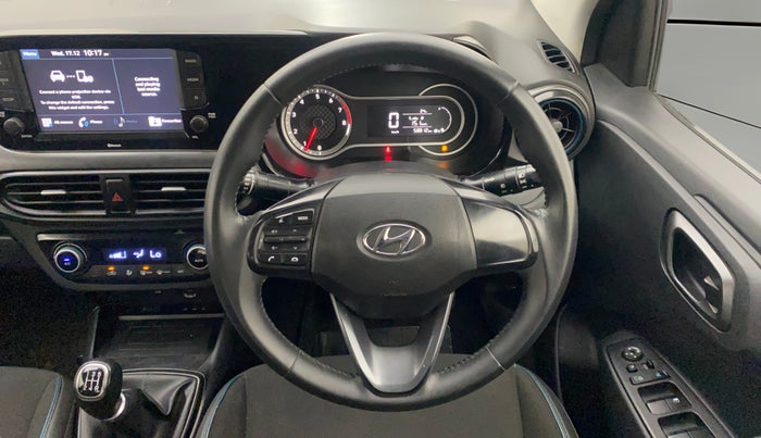 2019 Hyundai GRAND I10 NIOS SPORTZ 1.2 KAPPA VTVT DUAL TONE, Petrol, Manual, 58,779 km, Steering Wheel Close Up