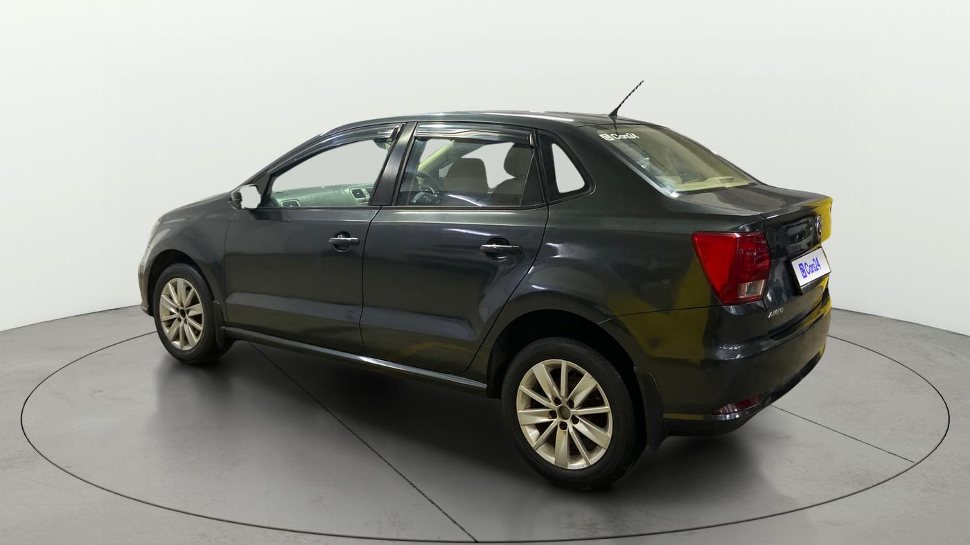2017 Volkswagen Ameo HIGHLINE PLUS 1.5L 16 ALLOY, Diesel, Manual, 93,656 km, Left Back Diagonal