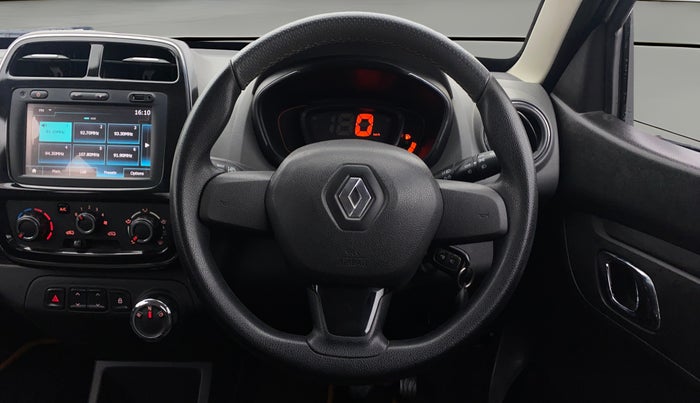 2018 Renault Kwid RXT 1.0 AMT (O), Petrol, Automatic, 41,563 km, Steering Wheel Close Up