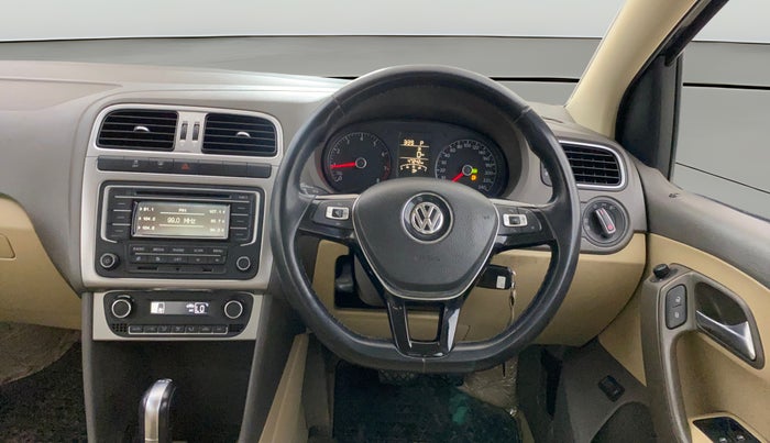 2015 Volkswagen Vento 1.2 TSI HIGHLINE PLUS AT, Petrol, Automatic, 47,203 km, Steering Wheel Close Up